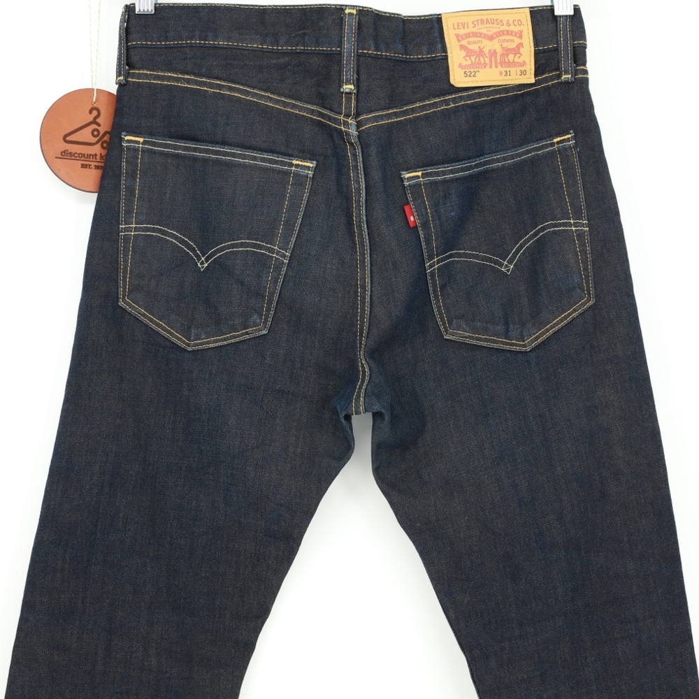 Levi's Dark Indigo Slim Men's Jeans Size‎ 31x30 - Picture 4 of 9